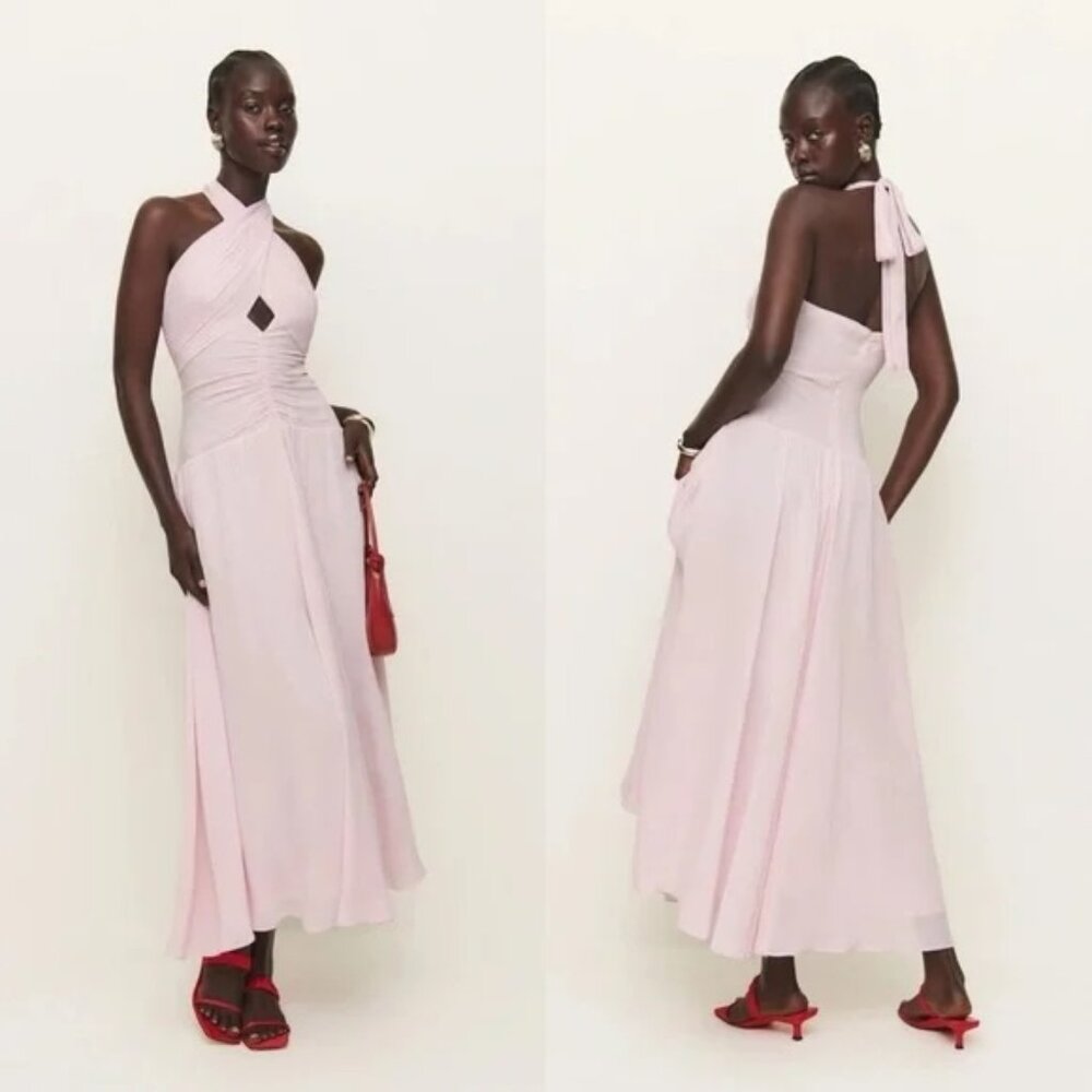 REFORMATION NWT Cari Dress in Cherry Blossom 2